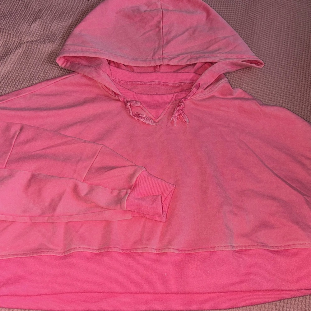 Pink Hoodie Sweatshirt